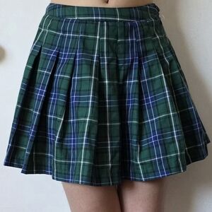 NWOT Forever 21 Plaid Skirt Sz M